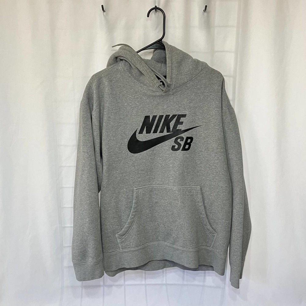 Nike SB Seasonal Grey Hoodie Large